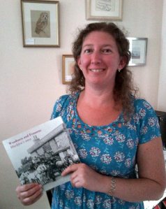 Me giving a talk at the Croft Tea Room, St Mary Cray in August 2015