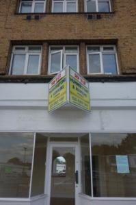 Empty shop, soon to be The Broken Drum