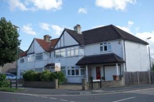 Houses built by C. R. Leech on the site of Queenswood House, 2014