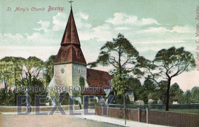 St Mary's Church Bexley 1910